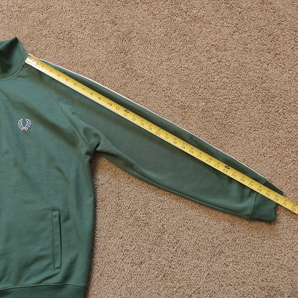 VTG Fred Perry Sportswear Track‎ Jacket Mens XL Green Full Zip Portugal